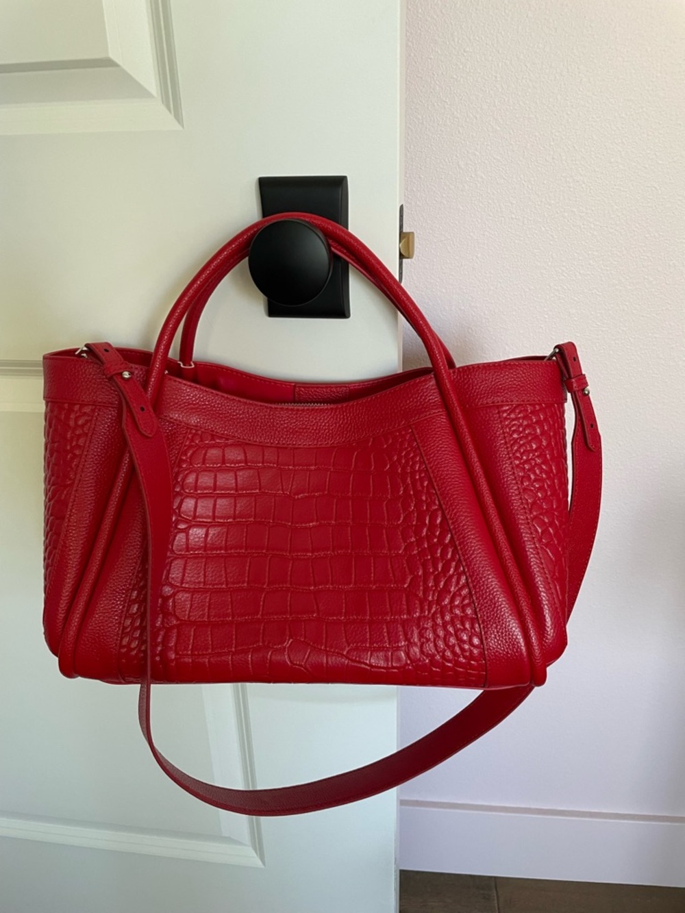 Aidrani Leather Handbag